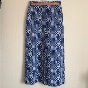 Vintage High waist Maxi Skit